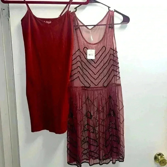 🆕 Intimately free people Dress and Cami Set-Size XS-S - Picture 10 of 10